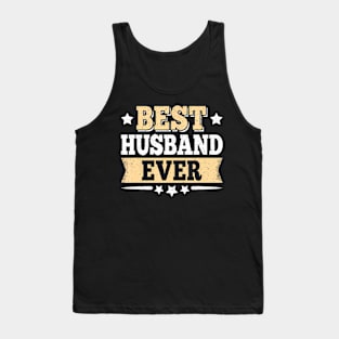 Best Husband Ever Funny Vintage Dad Father Tank Top